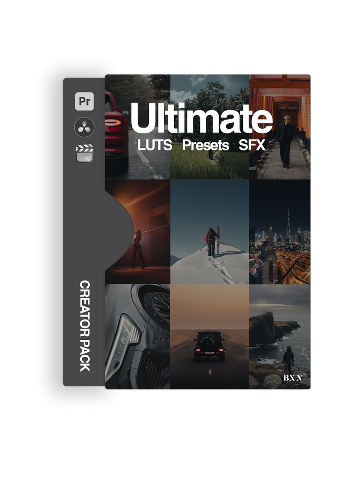Ultimate Creator Pack - LUTs, Presets & SFX (Save 50% on this bundle ...